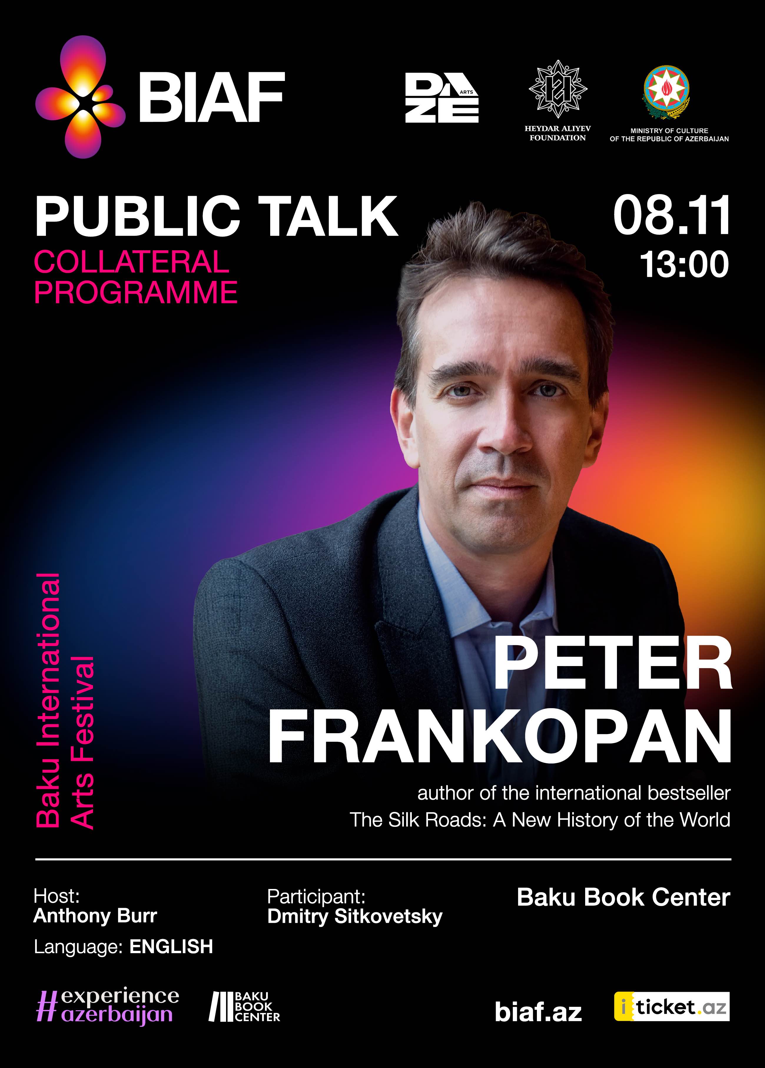 Public Talk Peter Frankopan
